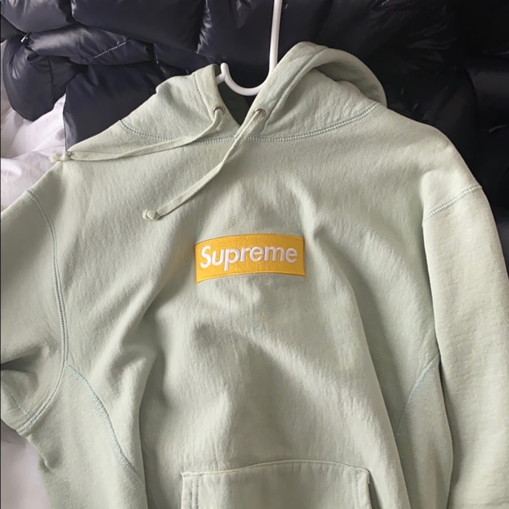 SUPREME BOX LOGO F/W 17 Icy Blue SIZE LARGE
